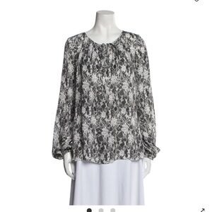 L’AGENCE silk blouse